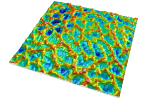 Stochastic-deterministic surface